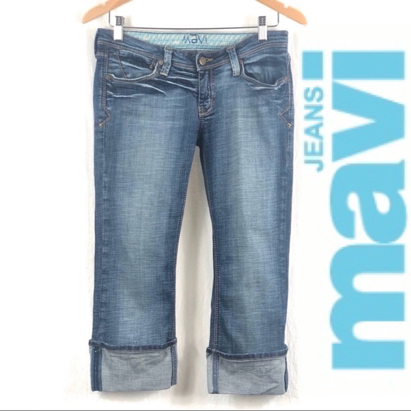 ❤️ 3/$30 MAVI ‘Miriam’ rolled crop jeans 👖
